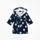 Халат махровый детский Крошка Я «Звездочки» размер 28, цвет синий, 100% хлопок 360 г/м² - Фото 6