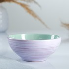 Розетка Борисовская керамика «Лаванда», 150 мл, 9×5 см, сиреневая - Фото 1