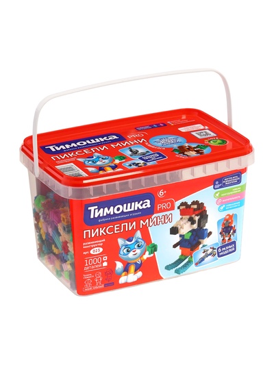 Конструктор «Пиксели мини», 1000 деталей
