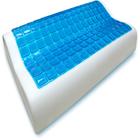 Подушка гелевая Memory Foam, размер 60x40x14 см - Фото 7