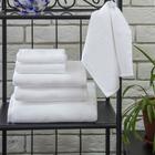 Полотенце махровое Arya Home Otel, 500 гр, размер 30x30 см, цвет белый - Фото 2