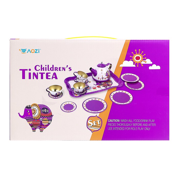 Набор металлической посудки «Чаепитие», МИКС 50197