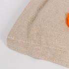 Массажный коврик, акупунктурный Премиум, (Лён-Кокос), оранжевый, 60 х 40 см. - Фото 4