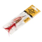 Блесна вращающаяся Lucky John spin x round 04, 11 г, цвет CR - фото 21294383