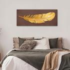 Картина интерьерная «Перо», 100×40 см - Фото 2