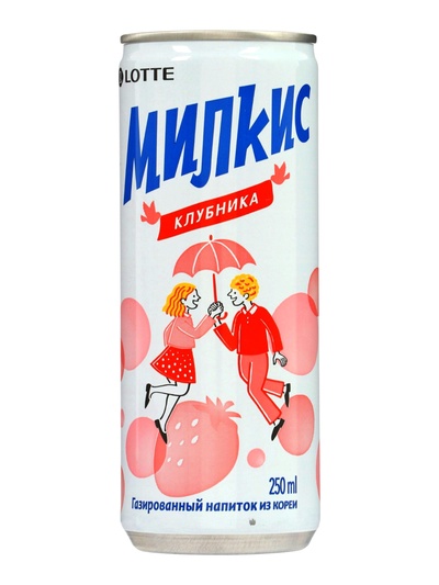 Напиток безалкогольный Milkis клубника, 250 мл