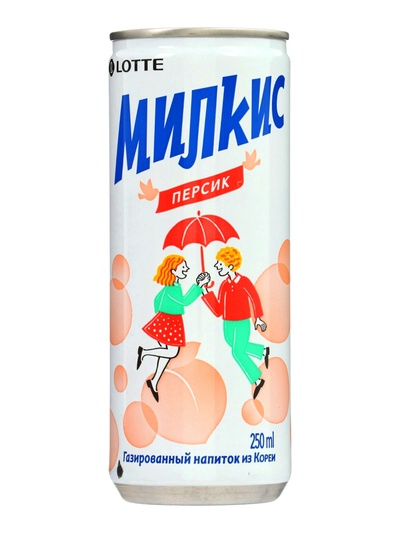 Напиток безалкогольный Milkis персик, 250 мл