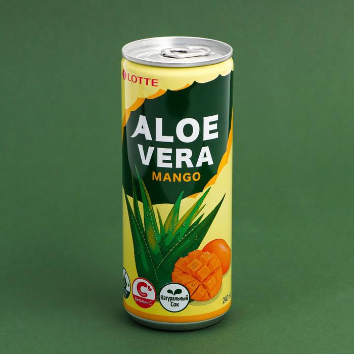 Напиток безалкогольный негазированный «Алоэ Вера» манго, 240 мл - Фото 1