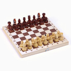 Шахматы обиходные 29 х 29 см, король 6.7 см, пешка 3.5 см - фото 3978074