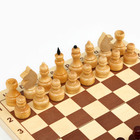 Шахматы обиходные 29 х 29 см, король 6.7 см, пешка 3.5 см - фото 3978075