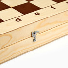Шахматы деревянные гроссмейстерские, турнирные 43 х 43 см, король h-11.5 см, пешка h-5.6 см - Фото 5