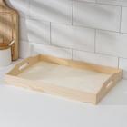 Поднос для завтрака Доляна Woodie, 38×25.5 см, сосна - Фото 2