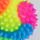 Мяч для собак светящийся, TPR, 7,5 см, микс цветов - фото 6433693