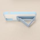 Чехол LuazON для iPhone 12 mini, с ремешком-подставкой, пластиковый, голубой - фото 804528733