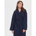 Халат унисекс Pamira, размер M, цвет синий - фото 27786721