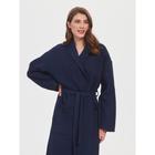 Халат унисекс Pamira, размер M, цвет синий - фото 27786724