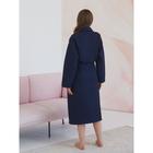 Халат унисекс Pamira, размер M, цвет синий - фото 27786718