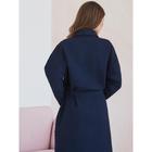 Халат унисекс Pamira, размер M, цвет синий - фото 27786719