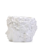 Декоративный горшок «Лицо девушки», гипс, 350 мл, 12×10×12 см, белый - Фото 6