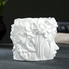 Декоративный горшок «Лицо девушки», гипс, 350 мл, 12×10×12 см, белый - Фото 13