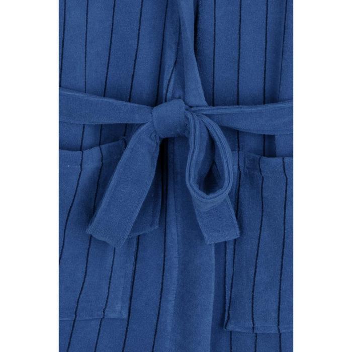Халат унисекс Pupa, размер XL, цвет тёмно-синий - Фото 1