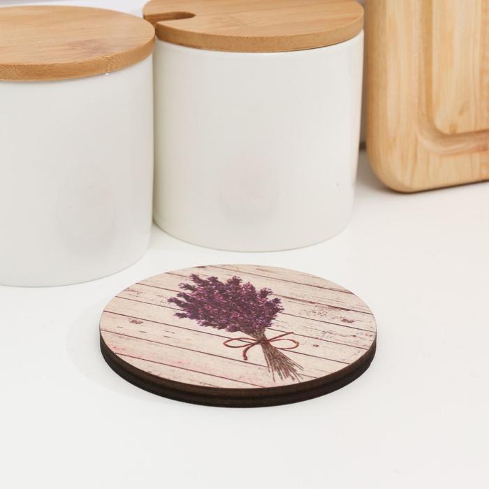 Подставка под горячее, д-9 см МИКС - Фото 1