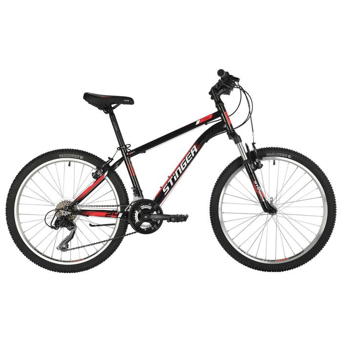 Велосипед 24" Stinger Caiman, 2021, цвет черный, размер 12" - Фото 1