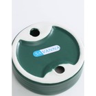 Набор аксессуаров для ванной комнаты SAVANNA Monro, 4 предмета (мыльница, дозатор для мыла 450 мл, стакан, баночка), цвет зелёный - Фото 7