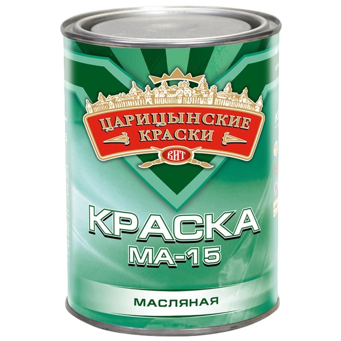 Краска МА-15 ЦАРИЦЫНСКИЕ КРАСКИ голубая 0,9кг