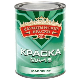 Краска МА-15 ЦАРИЦЫНСКИЕ КРАСКИ зеленая 0,9кг