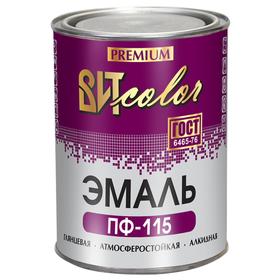 Эмаль ВИТcolor ПФ-115 черная ГОСТ 0,8кг