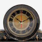 Часы настольные, интерьерные "Милица", бесшумные, 26 х 14 см, d-9.5 см, черные - Фото 3