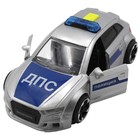 Полицейская машинка Audi RS3 фрикционная, 15 см - Фото 4