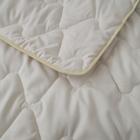 Одеяло стеганое, 1, 5 сп, размер 145х200 см, овечья шерсть - Фото 2