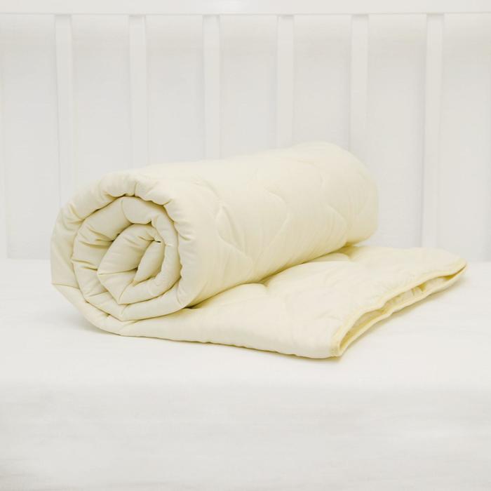 Одеяло стеганое, размер 105х140 см, овечья шерсть - фото 1907257249