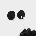 Крючки самоклеящиеся Stölz «Классика», 2 шт., круг, 4.5×4.5×3 см, чёрные - Фото 4