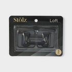 Крючки самоклеящиеся Stölz «Классика», 2 шт., квадрат, 4.4×4.4×3 см, чёрные - Фото 5
