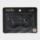 Крючки самоклеящиеся Stölz «Классика», 2 шт., шестиугольник, 5×4.5×3 см, чёрные - Фото 4