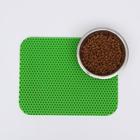 Коврик для животных универсальный, прямоугольный, 27 х 34 см, зелёный - Фото 4