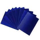 Картон для творчества гофрированный метализированный "Синий" формат А4 - Фото 3