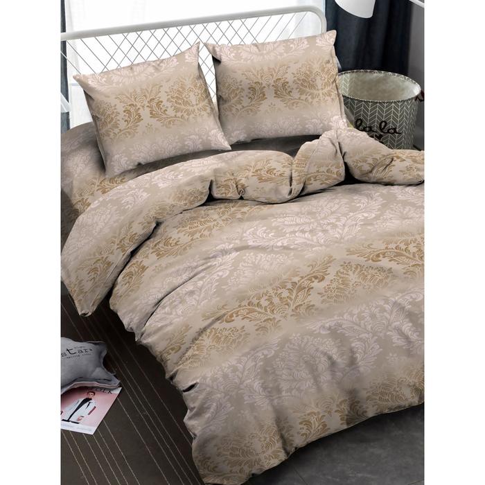 Постельное бельё 1.5 сп Golden mn, размер 150x210 см, 145x215 см, 70x70 см - 2 шт - Фото 1