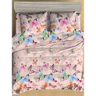 Постельное бельё 2 cп Amore Mio Butterflies, размер 180x210 см, 175x215 см, 70x70 см - 2 шт 7100548 - фото 3594422