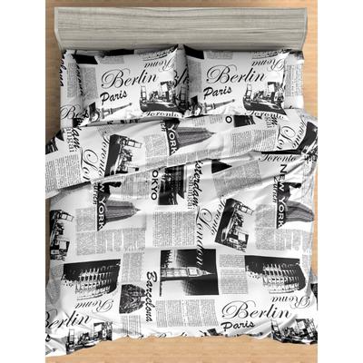 Постельное бельё евро Trip W, размер 200x210 см, 200x215 см, 70x70 см - 2 шт