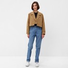 Жакет женский MINAKU: Casual Collection цвет бежевый, р-р 42 - Фото 6