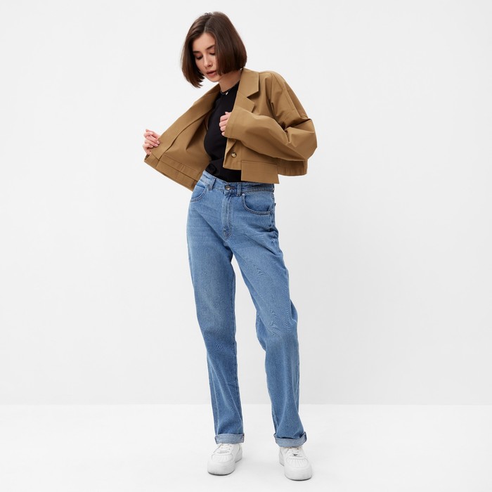 Жакет женский MINAKU: Casual Collection цвет бежевый, р-р 44 50217