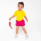 Футболка детская, жёлтая, рост 104 см - Фото 3