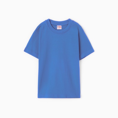 Футболка детская, синяя, рост 110 см