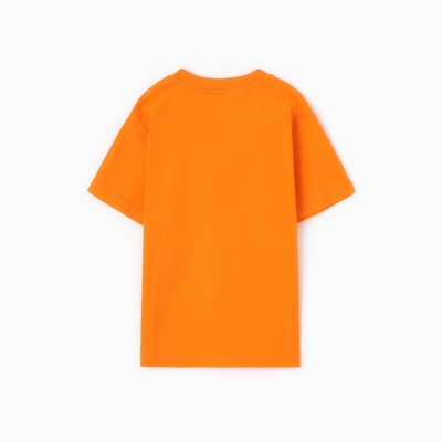 Футболка детская, рост 122 см, оранжевая