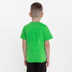 Футболка детская, цвет зелёный, рост 86 см - Фото 5