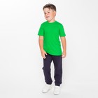 Футболка детская, цвет зелёный, рост 104 см - Фото 4